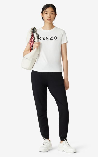 Kenzo Women Kenzo Logo T-shirt White